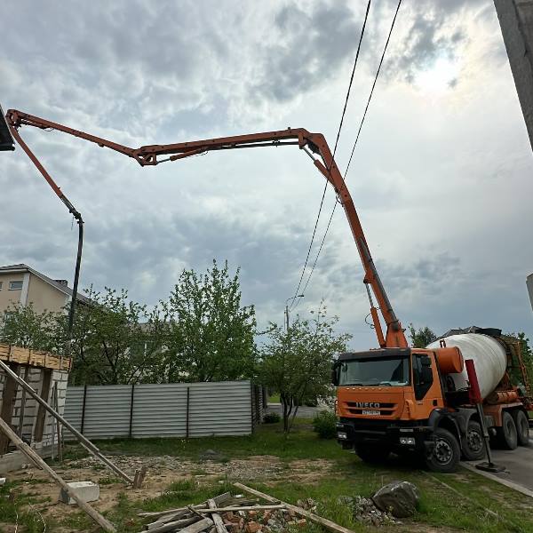 Аренда автобетононасоса с оператором